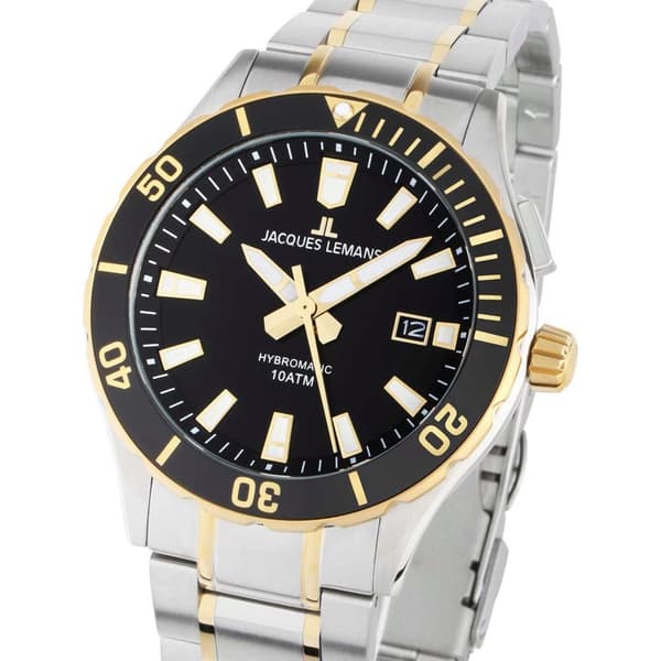 Mens Watch Jacques Lemans 1-2131F, Quartz, 42mm, 10ATM