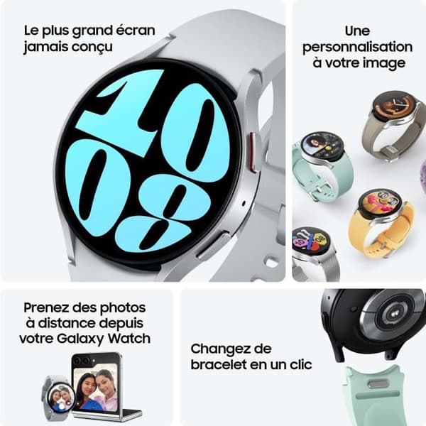 SAMSUNG Galaxy Watch6 44mm grafit Bluetooth