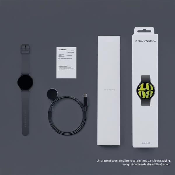 SAMSUNG Galaxy Watch6 44mm grafit Bluetooth