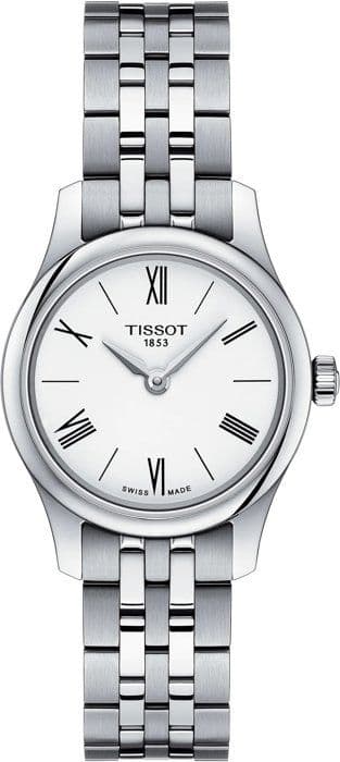 TISSOT - Damklocka i stål TRADITION 5.5 LADY T0630091101800