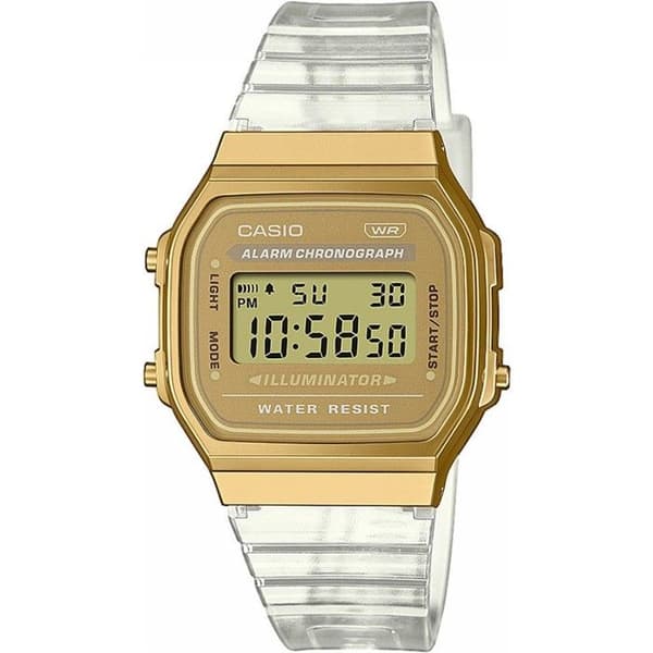 Klocka - Casio - A168XESG-9AEF - 36,3 mm - Guld - Digital - Vintage