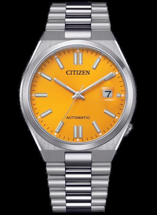 Citizen herrklocka - NJ0150-81Z - Rostfritt stål Silver - 5 Atm - Kalender och lysande visare