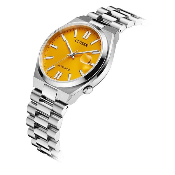 Citizen herrklocka - NJ0150-81Z - Rostfritt stål Silver - 5 Atm - Kalender och lysande visare