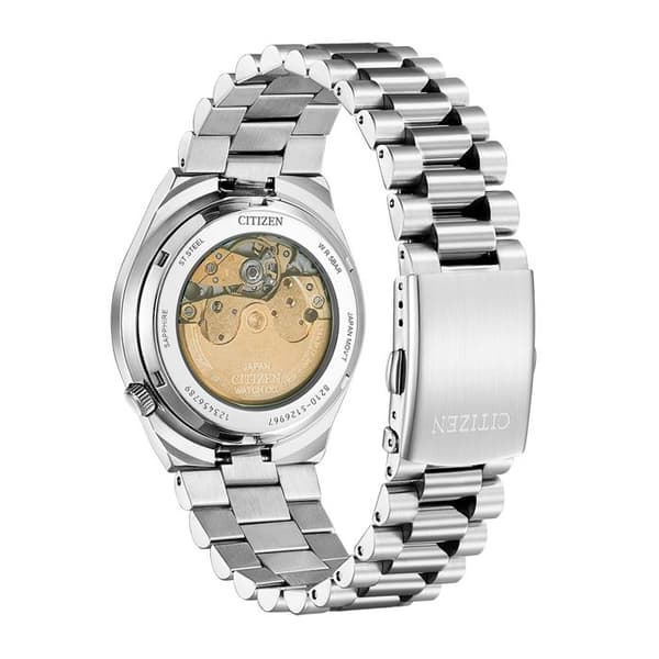 Citizen herrklocka - NJ0150-81Z - Rostfritt stål Silver - 5 Atm - Kalender och lysande visare