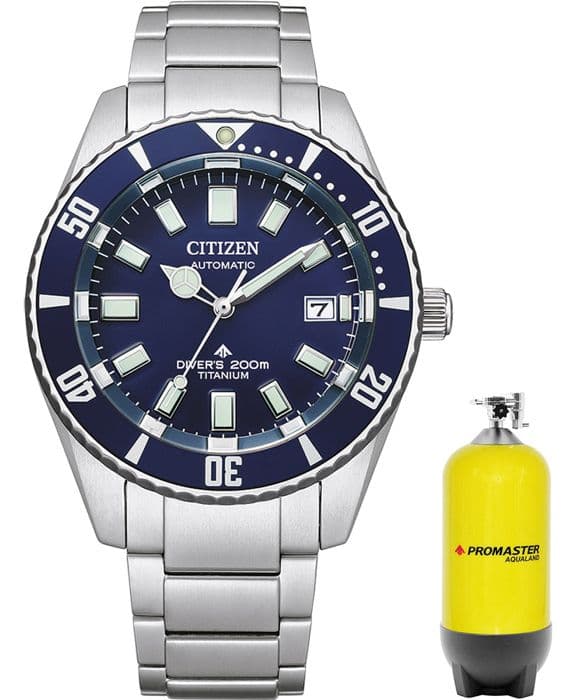 Herrklocka CITIZEN NB6021-68L - Titanium Grey - Titanium Armband - Vattentät 20 Atm