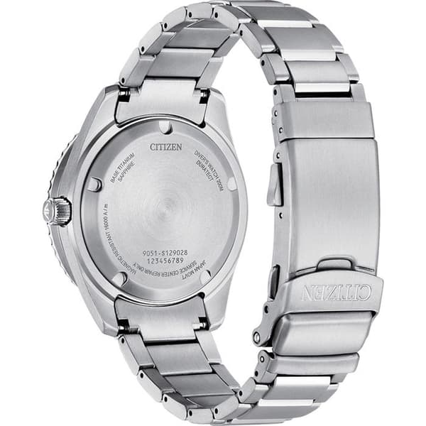 Herrklocka CITIZEN NB6021-68L - Titanium Grey - Titanium Armband - Vattentät 20 Atm