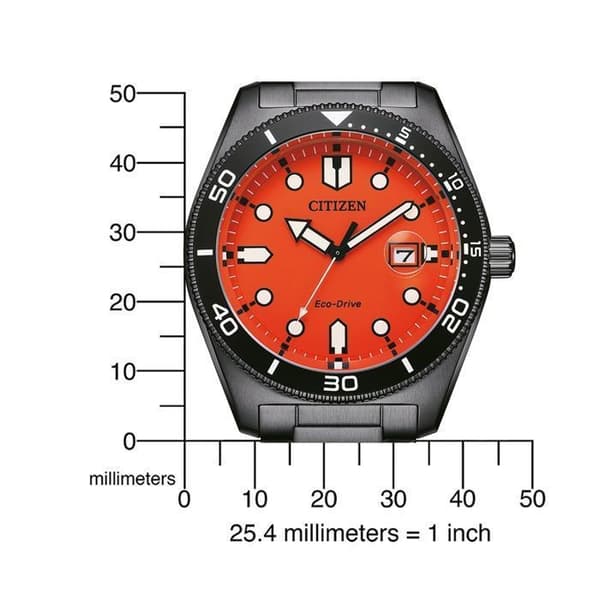 Citizen AW1765-88X Herrklocka - Svart Rostfritt stål - 43mm - Vattentät 10 bar