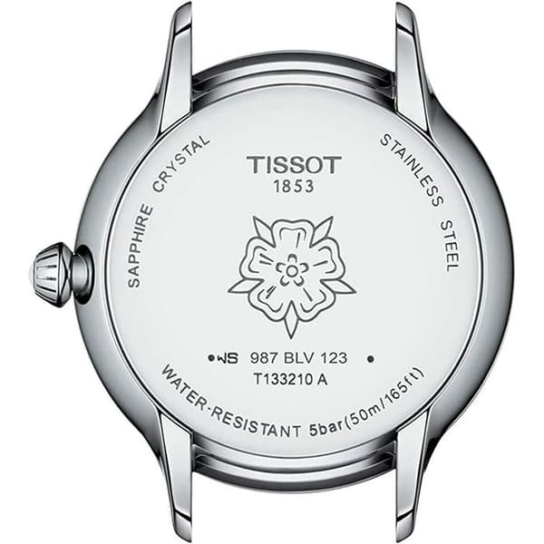 Tissot Watch - Dam - T1332101611600 - Blått läder - 33 mm - 5 bar