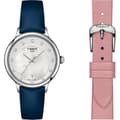 Miniatyrbild 1 av 4: Tissot Watch - Dam - T1332101611600 - Blått läder - 33 mm - 5 bar