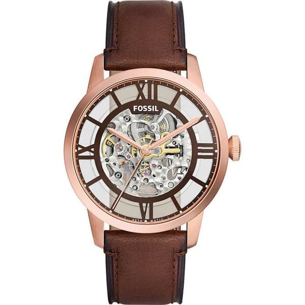 FOSSIL Herrklocka ME3259 - Brunt läder - 44mm - 5 bar