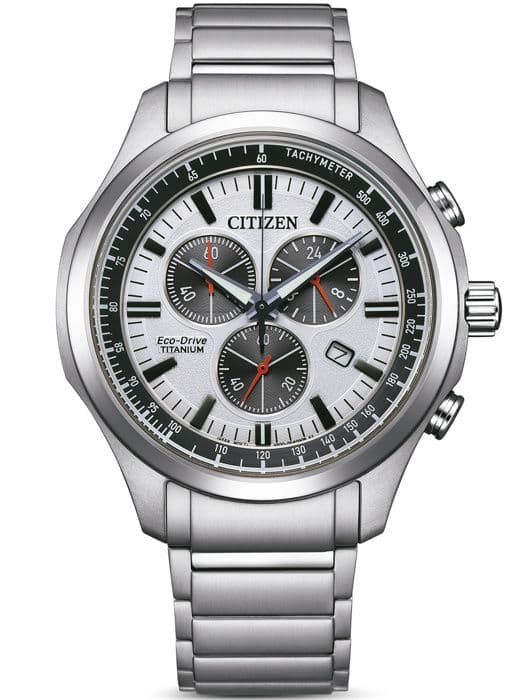 Citizen Watch - Herr - AT2530-85A - Titanium Silver - 43mm - Vattentät 10 bar