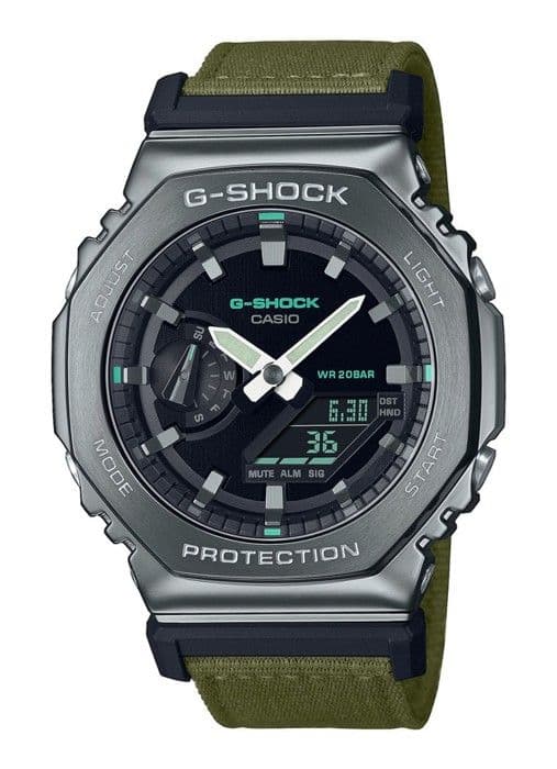 Klocka - Casio - GM-2100CB-3AER - 44,4 mm - Grå - Vattentät 20 Atm