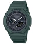 Miniatyrbild 3 av 4: Klocka - Casio - GA-B2100-3AER - Analog/Digital - Grön plastrem - 20 bar
