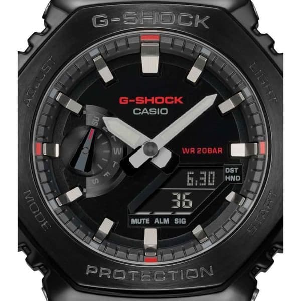 Klocka - Casio - G-SHOCK Classic - Digital - Svart - Stötmotstånd