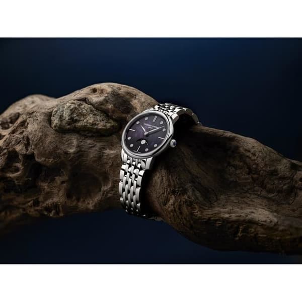 Frédérique Constant Watch - Dam - FC-206MPBD1S6B - Silver Rostfritt stål - 30 mm - 3 bar