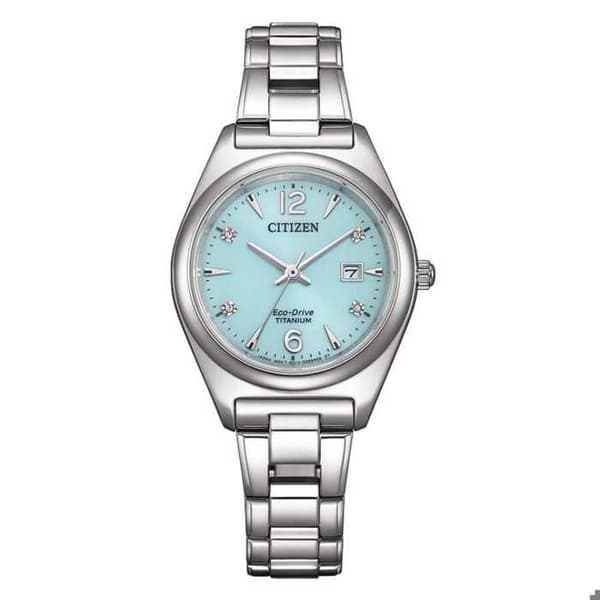 Citizen EW2601-81M Damklocka - Titanium Silver - Vattentät 10 Atm - Solenergi - Safirglas