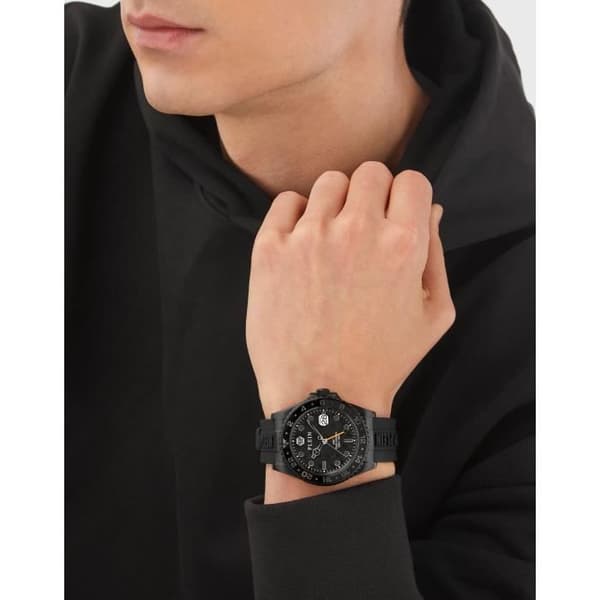 Philipp Plein Herrklocka - PWYBA1023 i svart silikon
