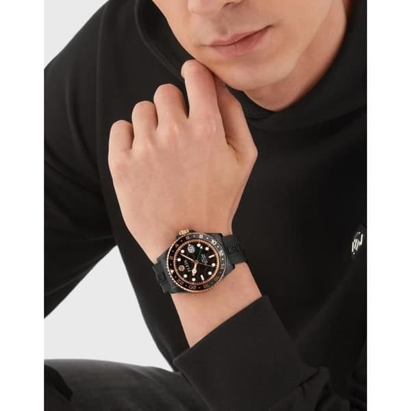 Philipp Plein Watch - Herr - PWYBA0823 - Svart silikon - Vattentålig 5 Atm
