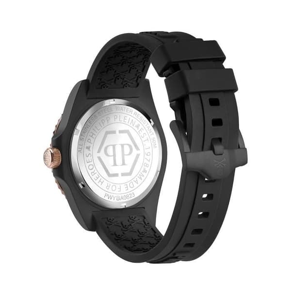 Philipp Plein Watch - Herr - PWYBA0823 - Svart silikon - Vattentålig 5 Atm