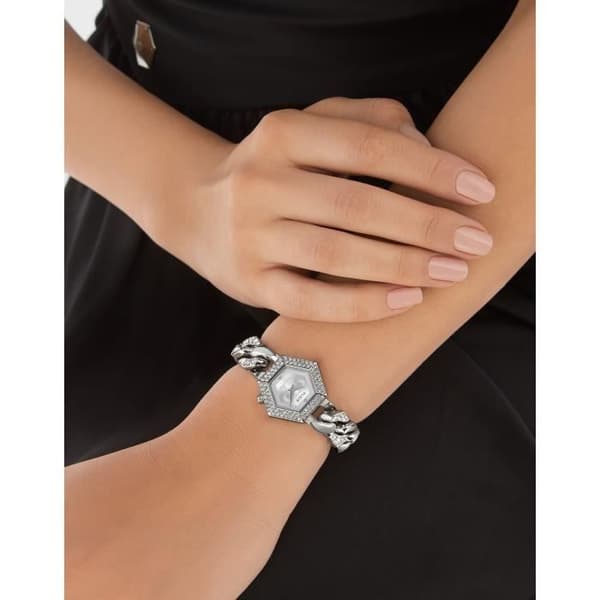 Philipp Plein Watch - Dam - PWWBA0123 - Silver Rostfritt stål - 28 mm - 5 bar
