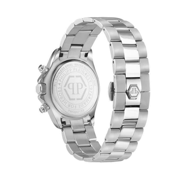 Philipp Plein Damklocka - PWSBA0123 i silver rostfritt stål - 38 mm - 5 bar