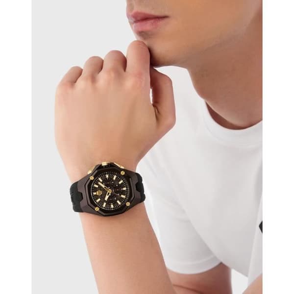 Philipp Plein Watch - Herr - PWTBA0323 - Svart silikon - 45mm - 5 bar
