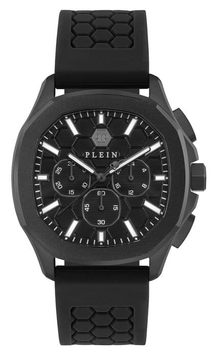 Philipp Plein Watch - Herr - PWSAA0823 - Svart silikon - 44mm - 5 bar