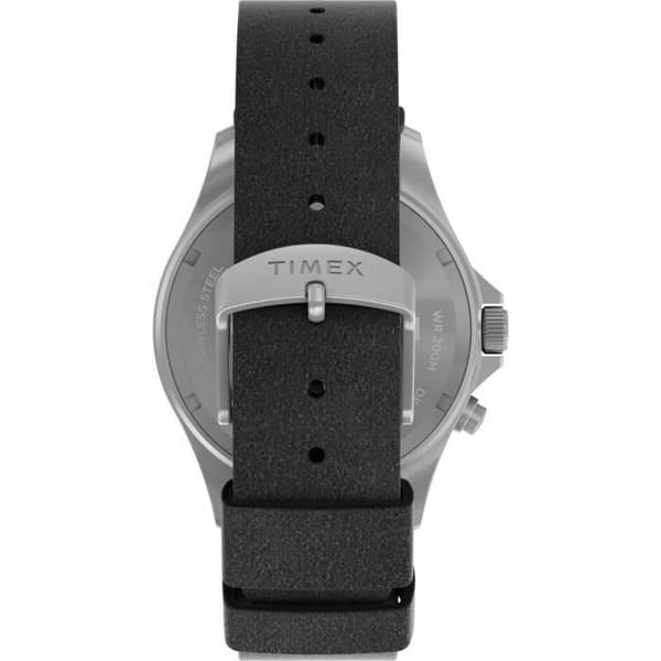 Timex Watch - Herr - TW2W21900 - Svart läder - Vattentät 20 Atm