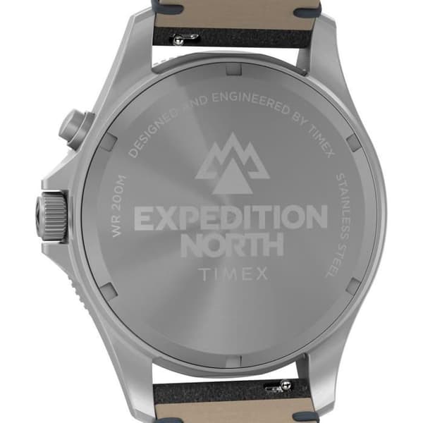 Timex Watch - Herr - TW2W21900 - Svart läder - Vattentät 20 Atm
