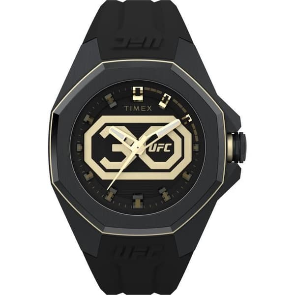 TIMEX Watch - Herr - TW2V90200 - Svart silikonrem - 10 ATM vattentät