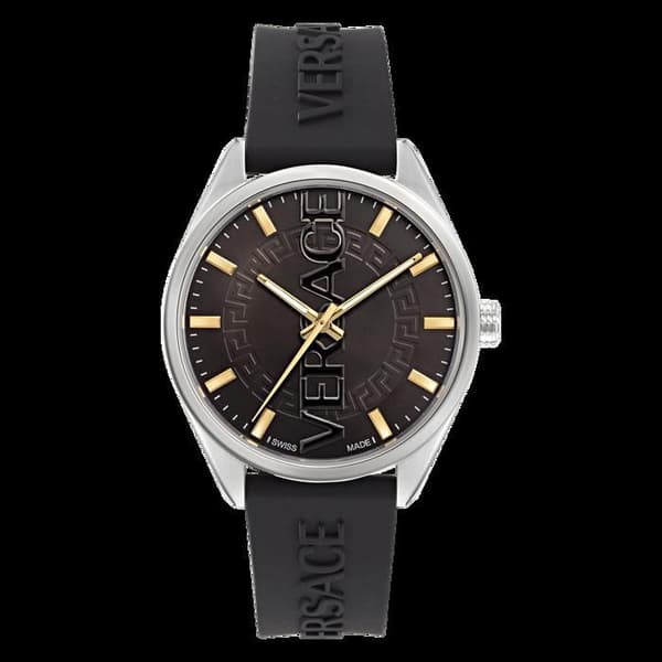 Versace herrklocka VE3H00723 - Svart silikon - 42 mm - 5 Atm