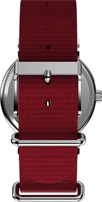 Timex – Unisexklocka – Quartz – Analog – Röd tygrem – TW2V29900