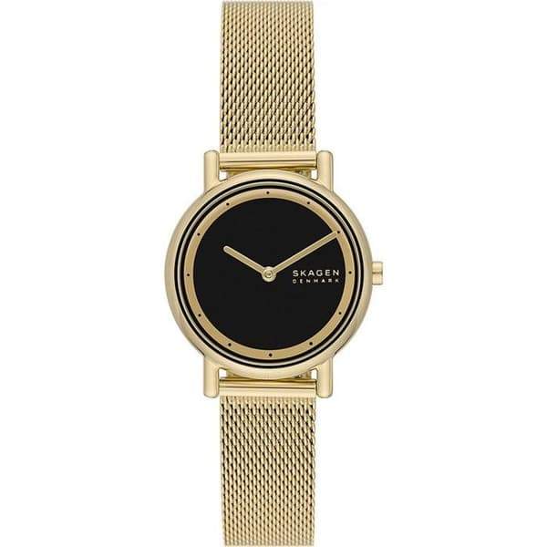 Montre Skagen - Kvinnor - SKW3111 - Guld Rostfritt stål - 30 mm - Svart - 5 bar