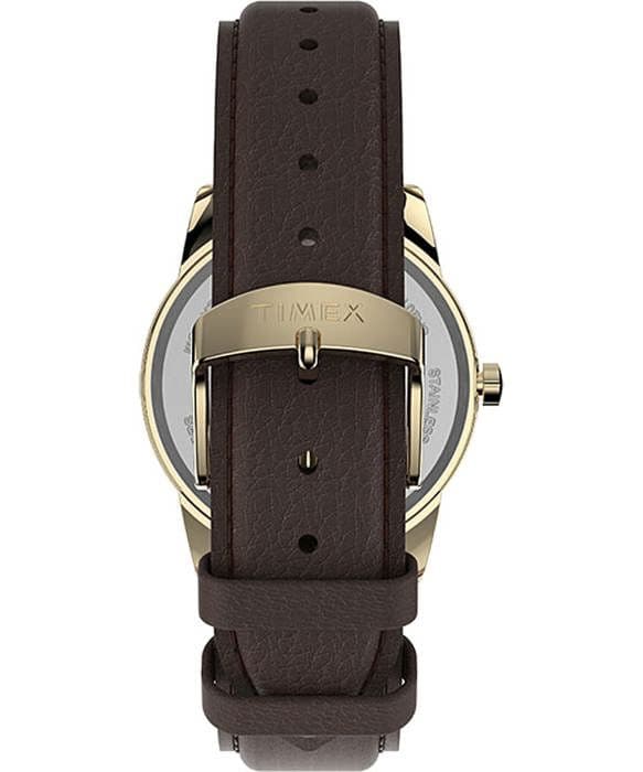 Timex - Herrklocka - Kvarts - Analog - Brunt läderband - TW2U71500