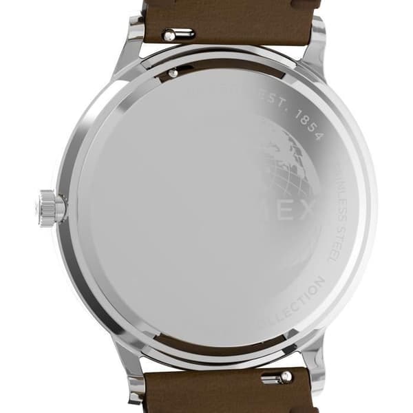 Timex Watch - Herr - TW2W14900 - Brunt läder - 40 mm - 5 bar
