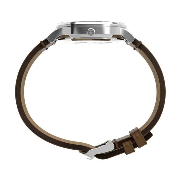Timex Watch - Herr - TW2W14900 - Brunt läder - 40 mm - 5 bar
