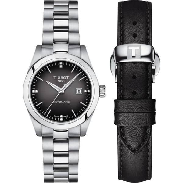 Tissot Watch - Dam - T1320071106600 - Silver - Rostfritt stål - 30 mm - 11 mm - Antracit