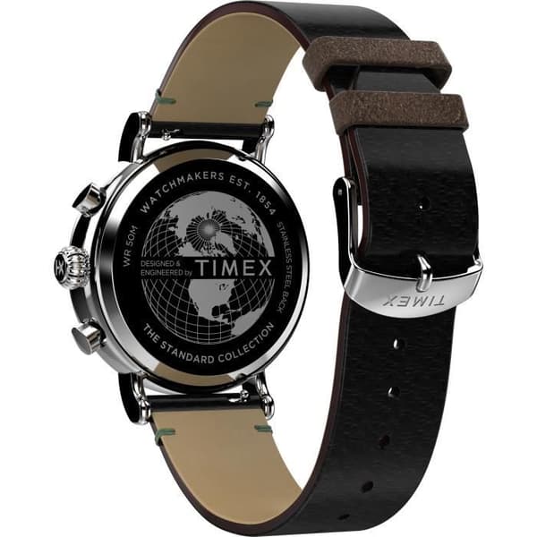 Timex Watch - Herr - TW2V71000 - Brunt läder - 41 mm - 5 bar