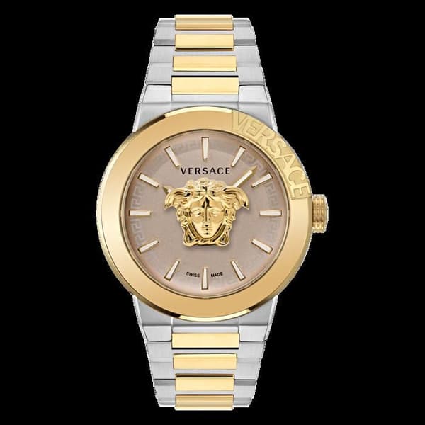 Versace herrklocka - VE7E00423 - Flerfärgat rostfritt stål - 43 mm - 5 bar