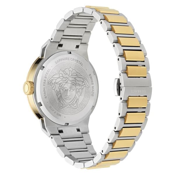 Versace herrklocka - VE7E00423 - Flerfärgat rostfritt stål - 43 mm - 5 bar
