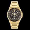 Miniatyrbild 3 av 3: Herrklocka Versace - VE7H00623 - Guld Rostfritt stål - 45mm - 5 bar