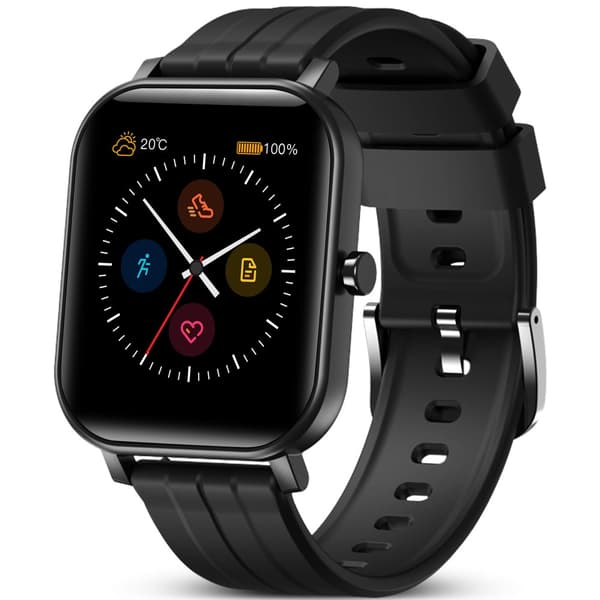 S10 1,69 tum IPS Full Touch Screen Puls Blodtryck SpO2 Monitor Kroppstemperaturmätning 24 sportlägen IP67 Vattentät Smart Watch