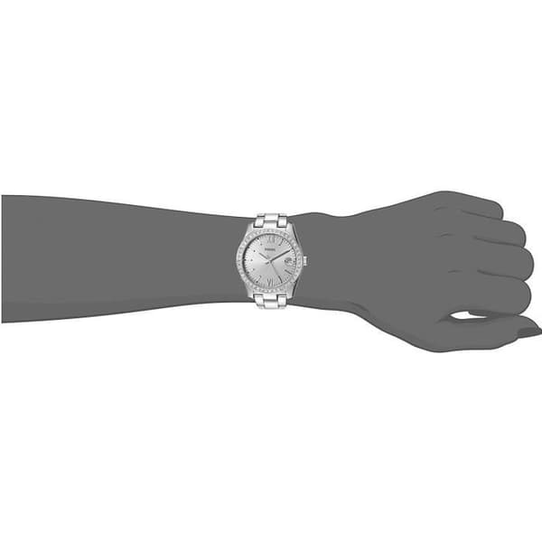 Damklocka - Fossil - ES4317 - Rostfritt stål - Läder - Kvarts 32 mm