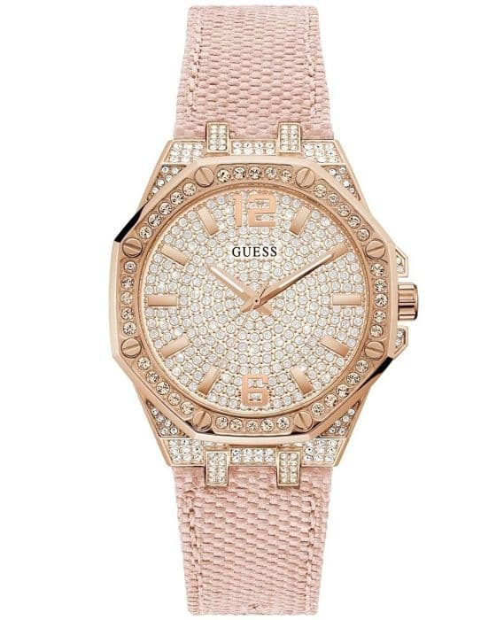 Klocka - Guess - GW0408L3 - Kvarts - Roseguld - Nylonband
