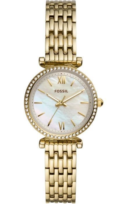 Klocka - FOSSIL - Carlie Mini - Boett 28 mm - Kvarts - Armband i rostfritt stål