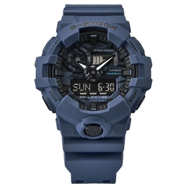 Klocka - Casio - GA-700CA-2AER - Kvarts - Analog - Vattentålig 20 bar