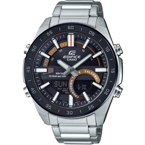 CASIO Edifice ERA-120DB-1BAVEF Klocka - Télémémo 30 - Chrono - Nedräkning - Snooze - Larm