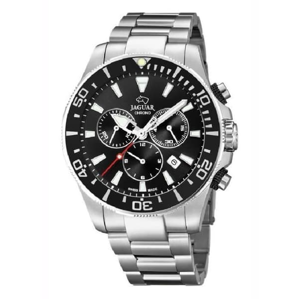 Chronografklocka - Jaguar - J861-3 - Kvarn - Analog - Rostfritt Stål