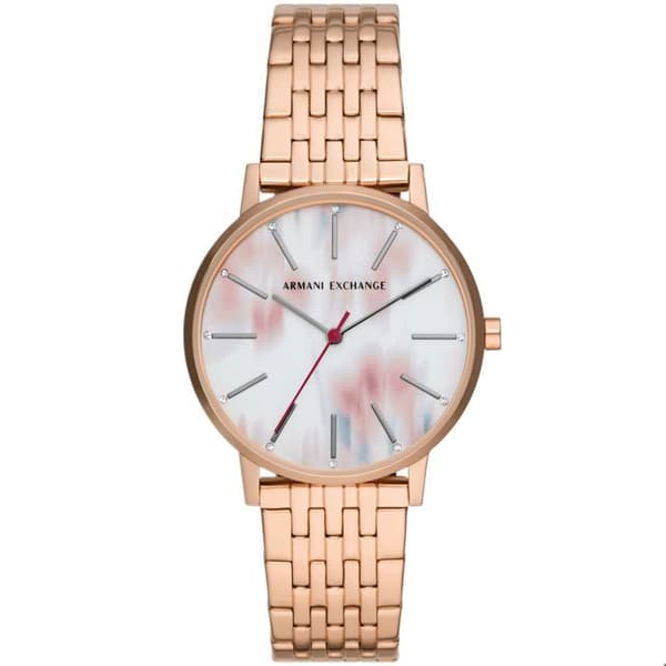 Armani Exchange Watch - Dam - AX5589 - Rostfritt stål - 36mm - Ip-rosé - Flerfärgad