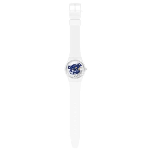 Klocka - SWATCH - TIME TO BLUE SMALL - Biokeramik 34mm - Vattentät 30 Atm - Unisex